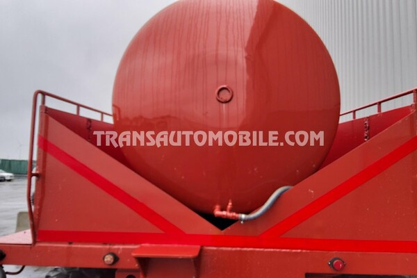 Man kat 1 8x8 12.7l turbo diesel grue 7 tonnes atlas km4300 m5 + citerne carburant mobile 3.500 litres
