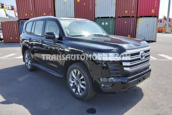 Toyota land cruiser 300 v6  gxr-8 7 seaters / places  70th anniversary 3.3l turbo diesel automatique black