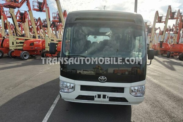 Toyota coaster 22 seats 4.2l diesel 3 points seatbelts / ceintures 3 points 