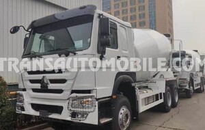 Trucks Howo Mixer Truck 8 CBM mixer truck for export – Vehicles ...