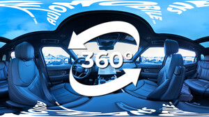 360 Vue intérieure - Toyota Land Cruiser, Export africa