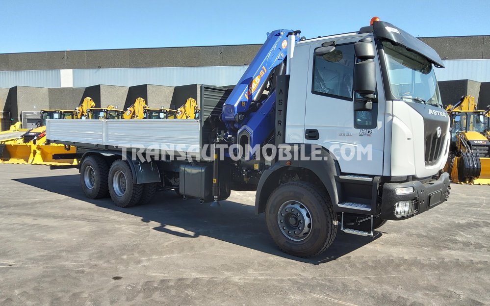 Iveco Astra HD9 64.38 camion grue Camions grue pm 26.5s+plateau/pm 26.5s  crane+flatbed heavy duty 6x4 Afrique Prix Bas ! fr2957