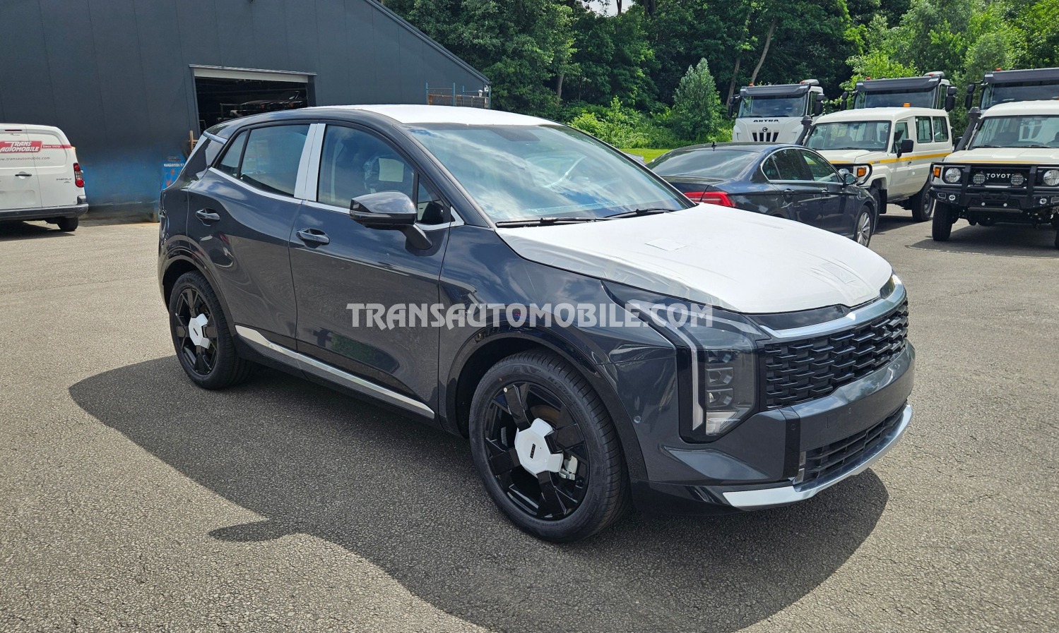 Export Kia Sportage Gls Dark grey New 25 900€